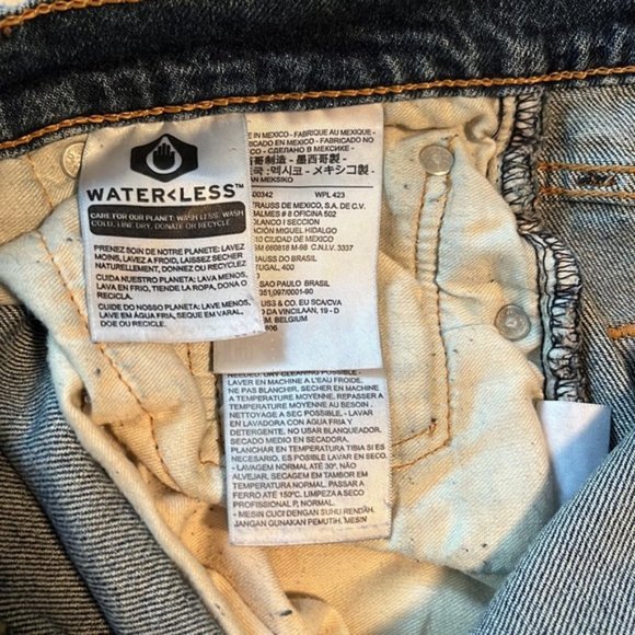 Levi’s 541 Athletic Taper Men’s Jeans 30 X 30 Distressed medium wash - Picture 4 of 6